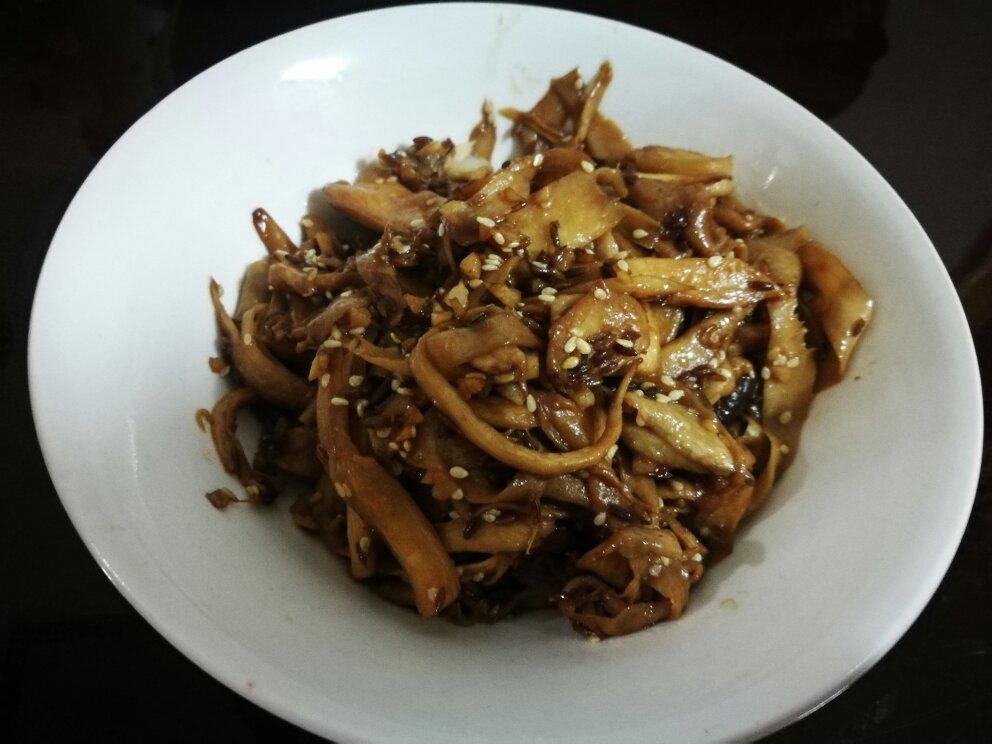 绝对美味的孜然杏鲍菇