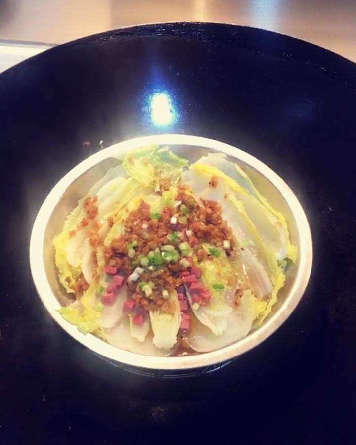 蒜蓉粉丝蒸娃娃菜