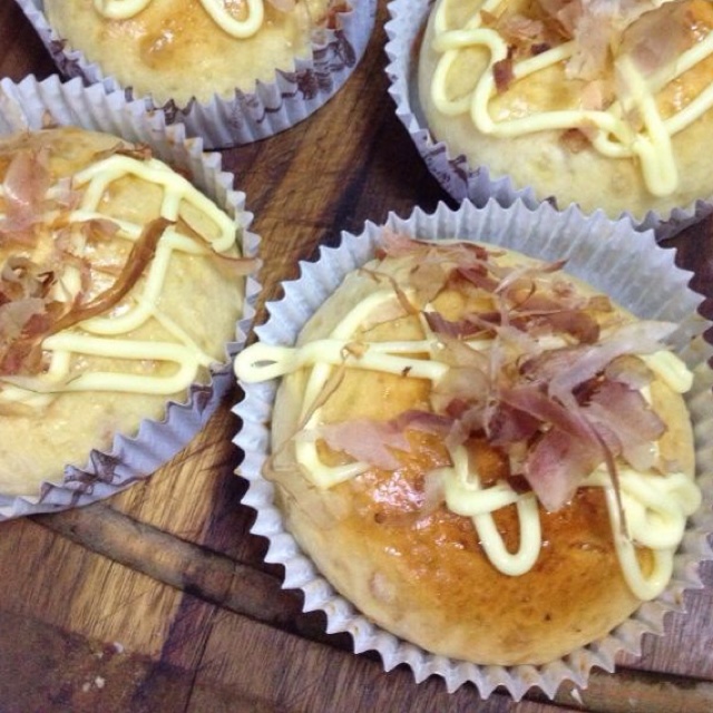 章鱼小丸子面包