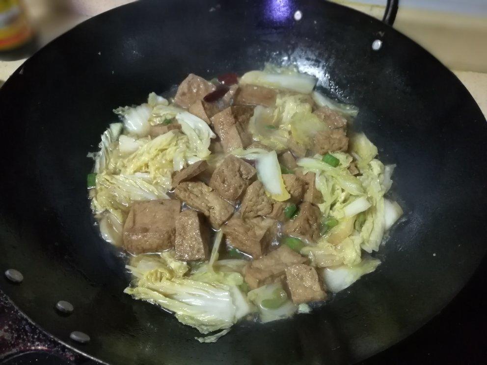 白菜炖豆泡
