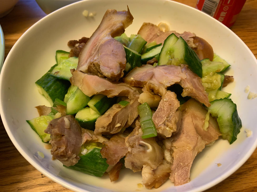 凉拌黄瓜猪头肉