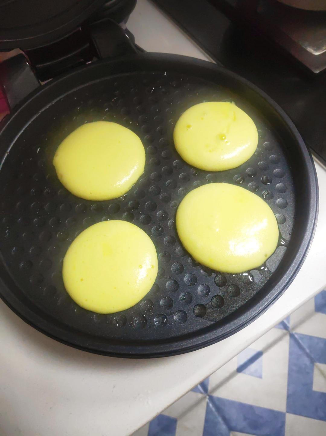 平底锅版舒芙蕾松饼
