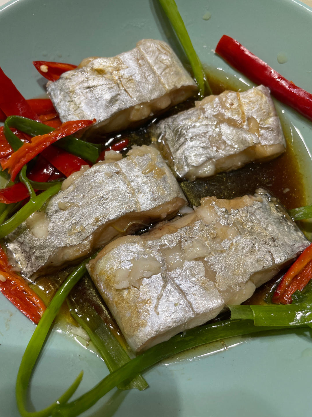 清蒸带鱼❗️检验带鱼是否新鲜的不二法门✌
