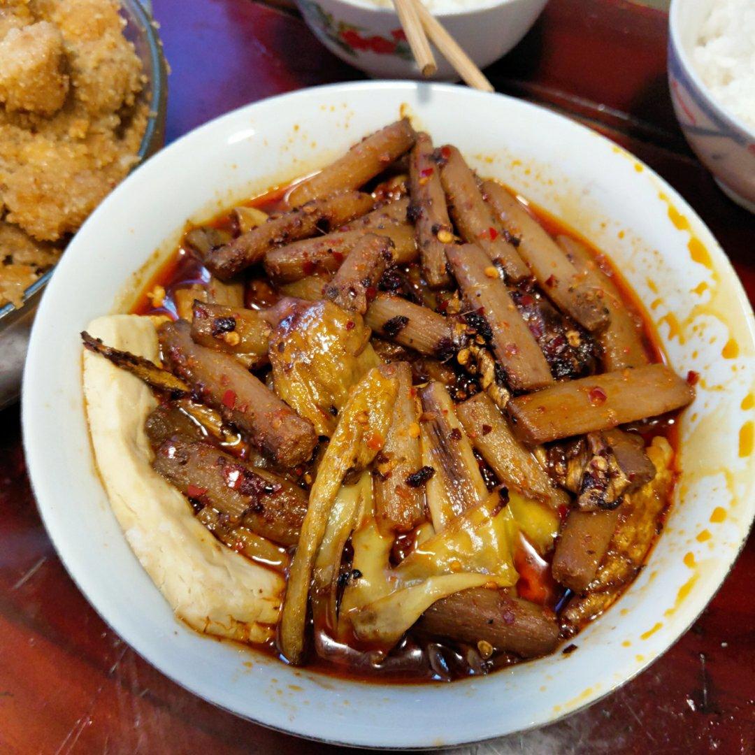 芋头花蒸臭豆腐