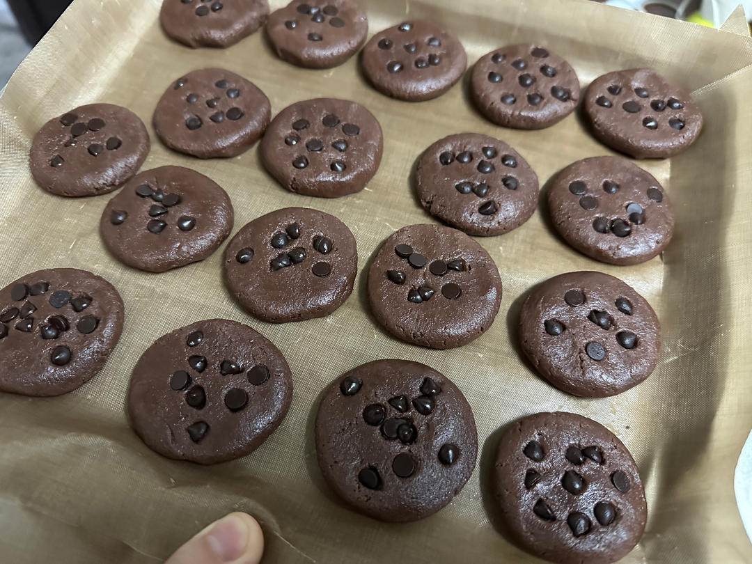 🍪巧克力曲奇｜免打发❗️零失败一次成功❗️