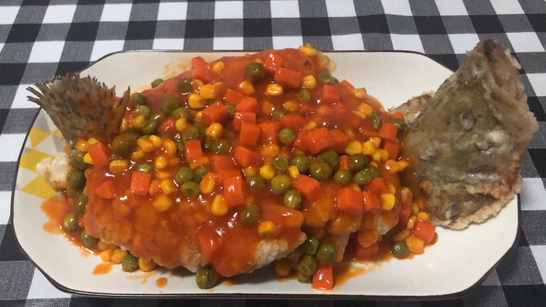 年菜必学【松鼠桂鱼】，给你多动图食谱，不信你学不会！（孔瑶原创食谱）