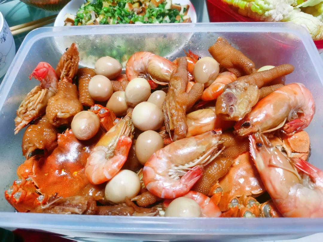 熟醉虾、熟醉蟹