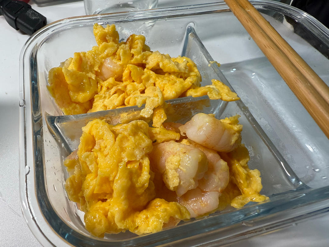 【虾仁滑蛋】超嫩滑，复刻茶餐厅经典