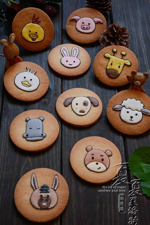 5种森林小动物饼干的做法