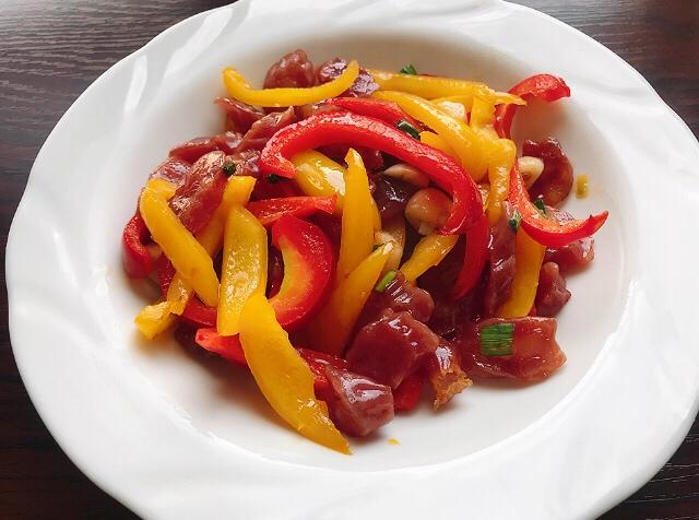 青椒炒香肠