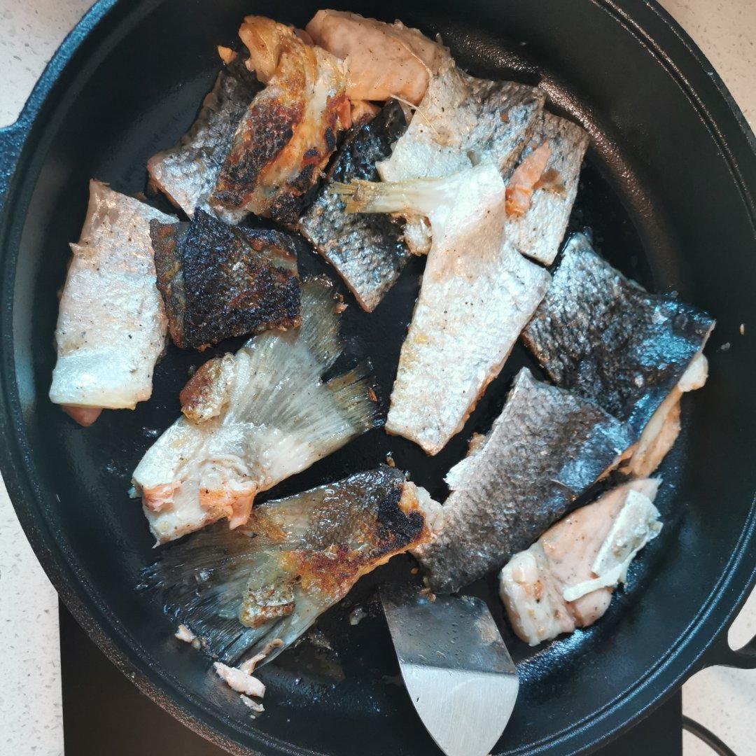香煎三文鱼皮