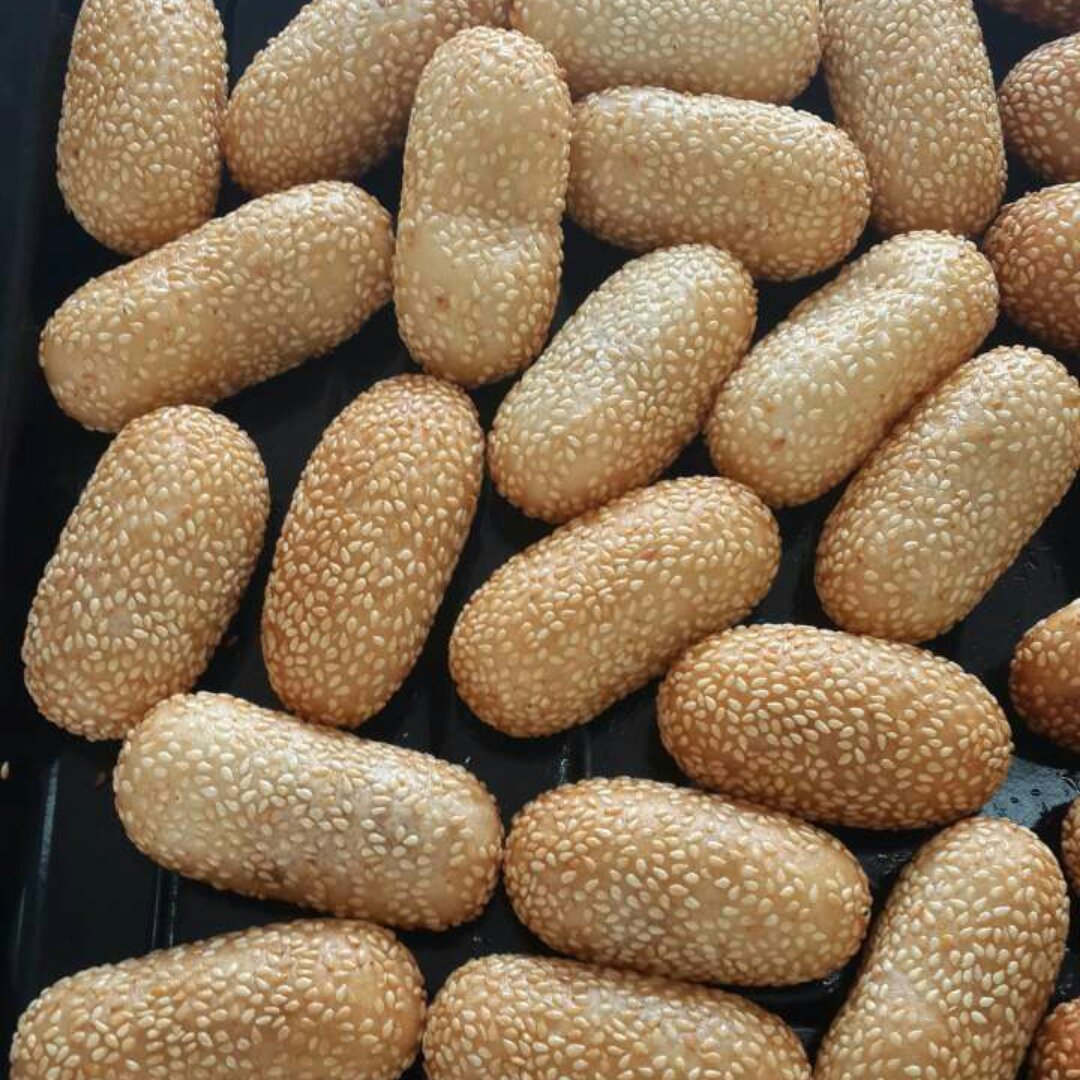 麻团也能优雅的吃！ 香麻炸软枣