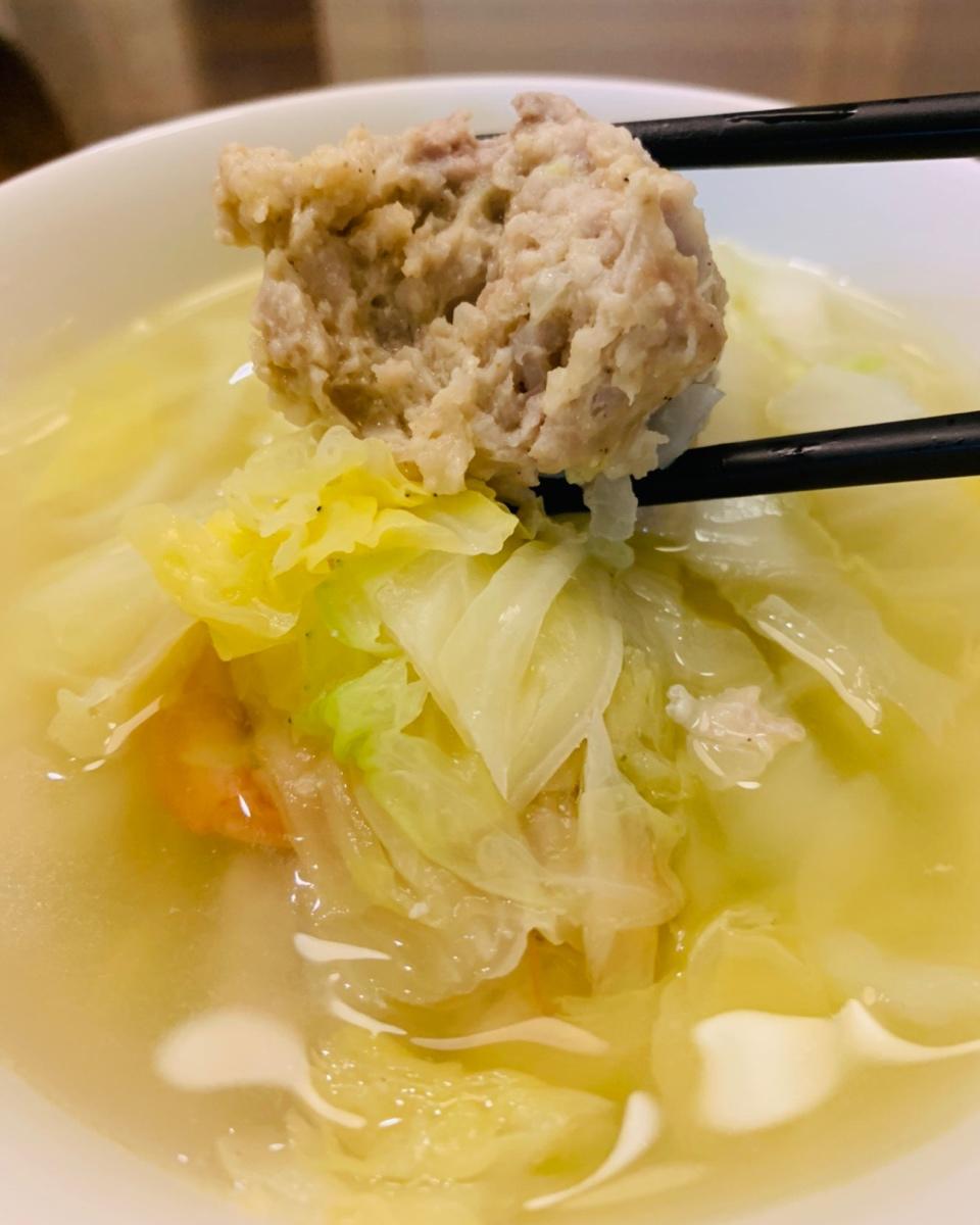 手工肉丸汤