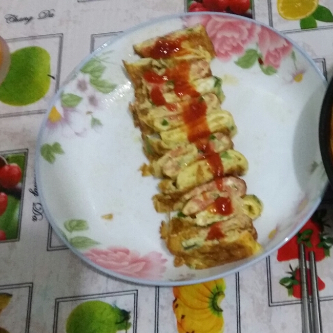 韩式鸡蛋卷