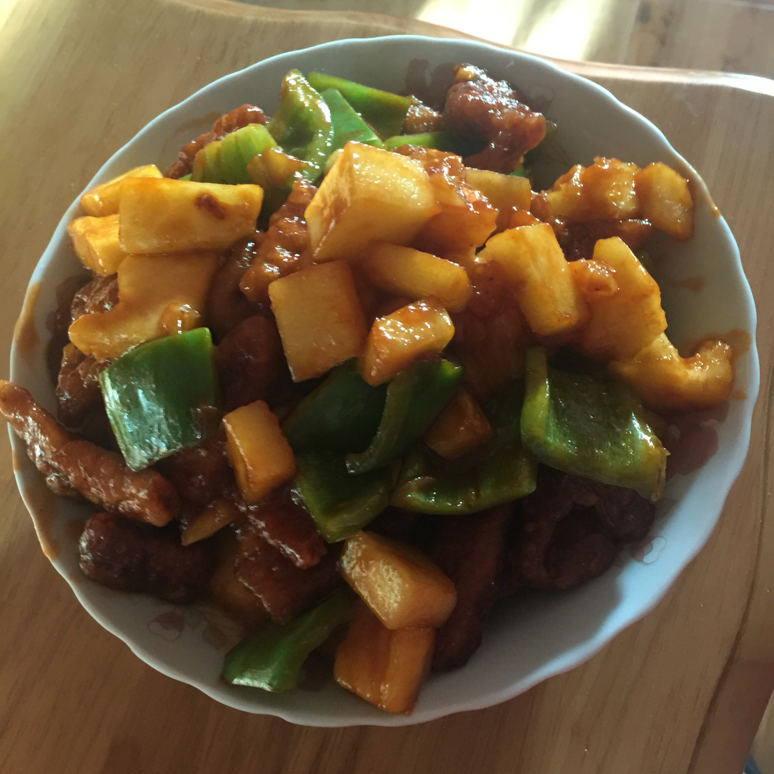 菠萝咕咾肉