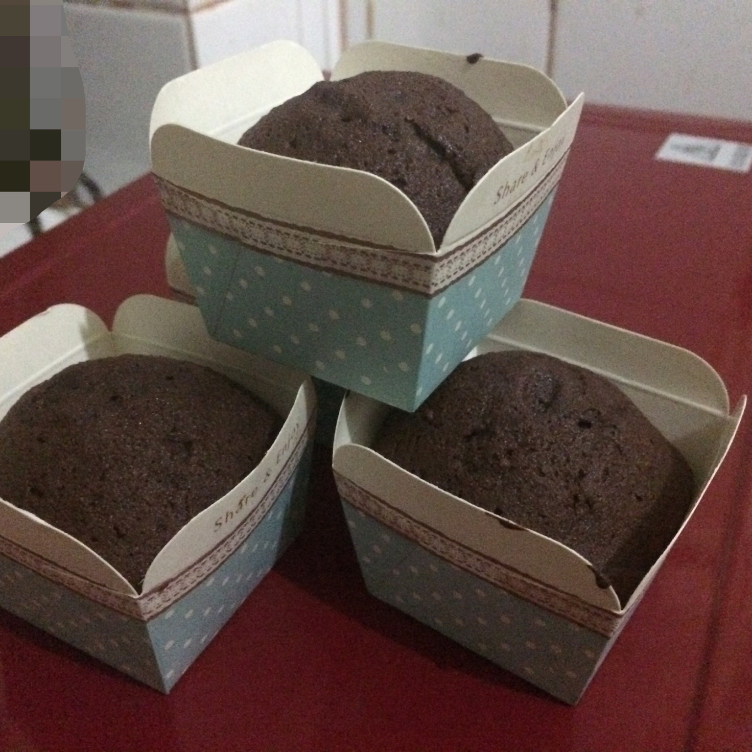 香橙可可杯子蛋糕（特别适合韩式裱花）