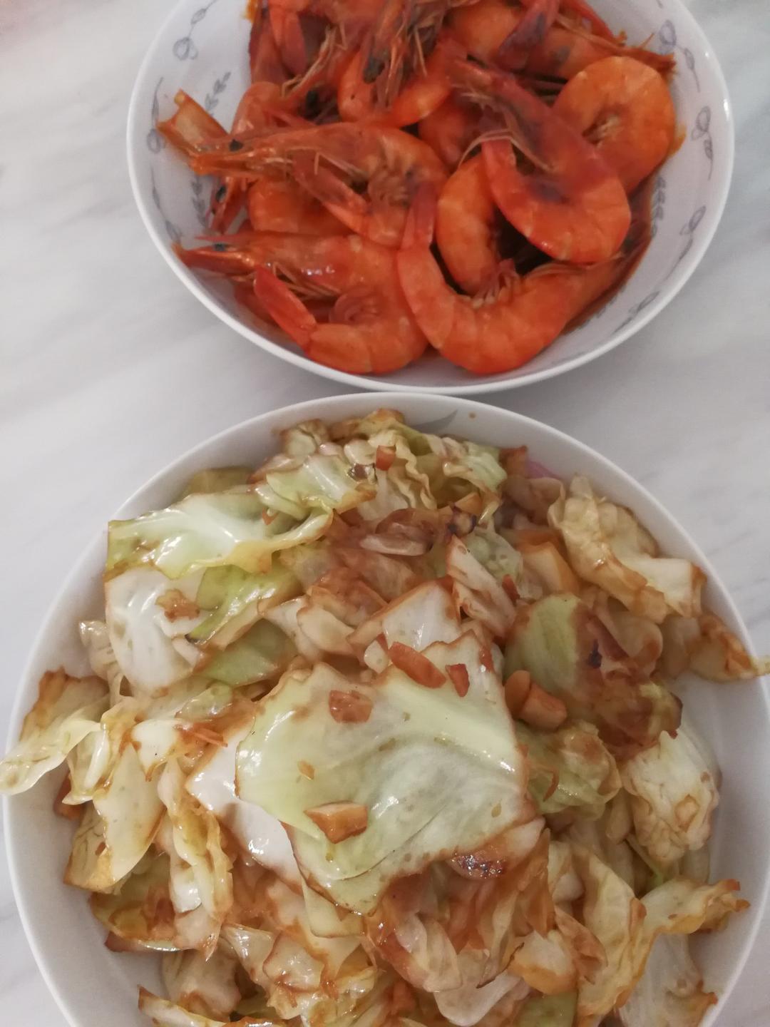 简单的番茄大虾