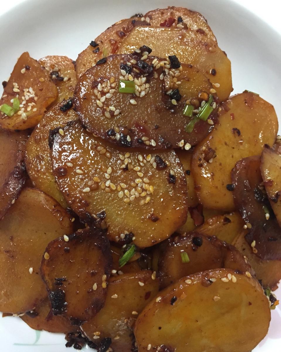 比肉好吃的香煎土豆