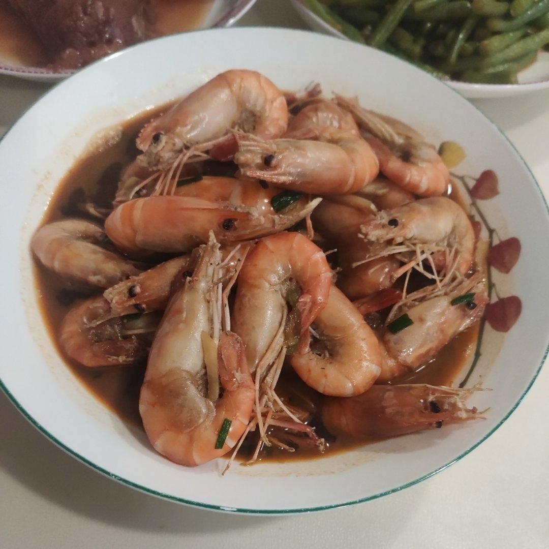 堂妈小厨——红烧大虾
