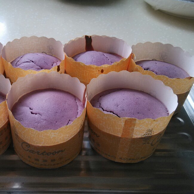 紫薯马芬（无油低脂健康）