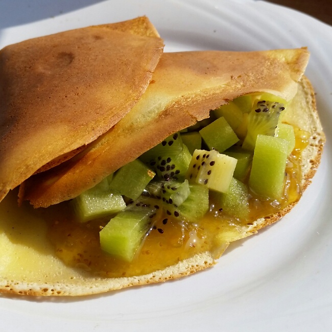 【曼食慢语】法式可丽饼配鲜莓果