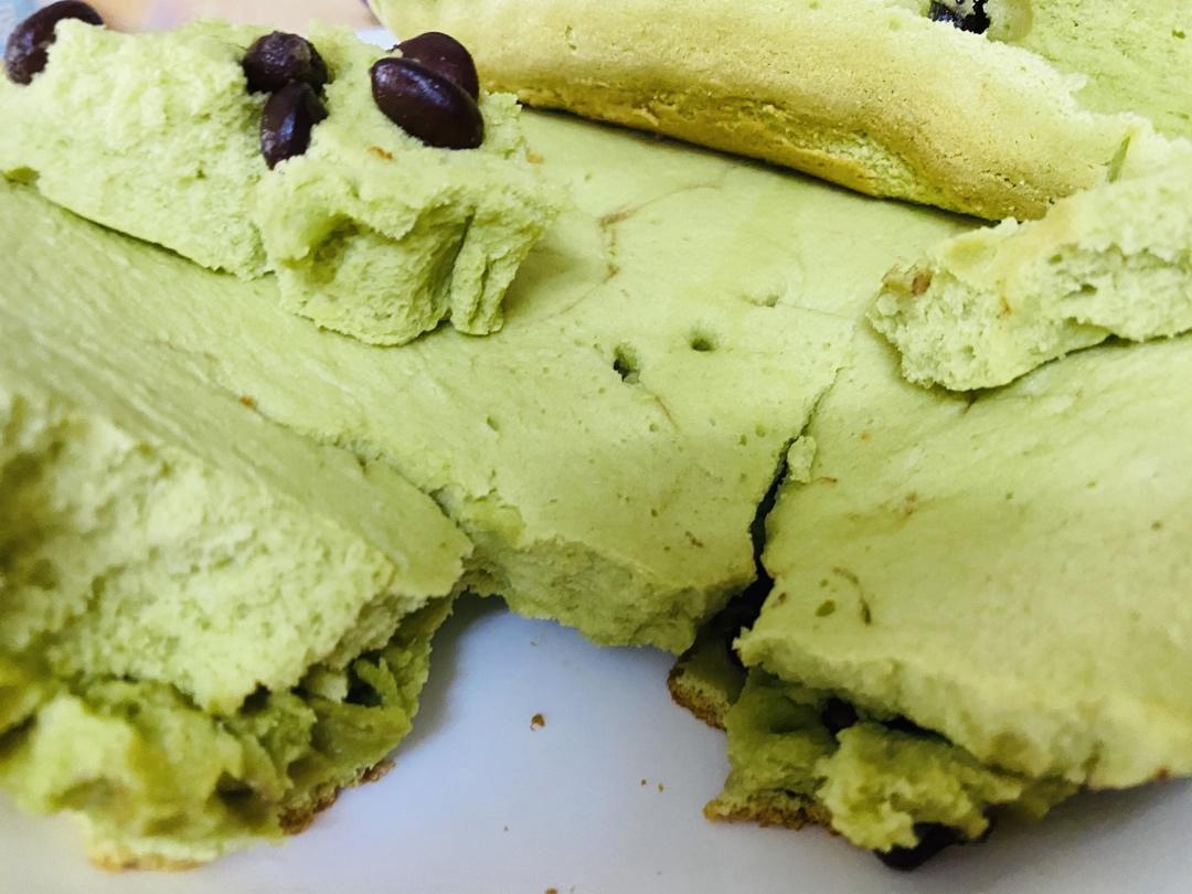 免烤箱蒸蜜红豆酸奶蛋糕超好吃！入口即化芝士口感！