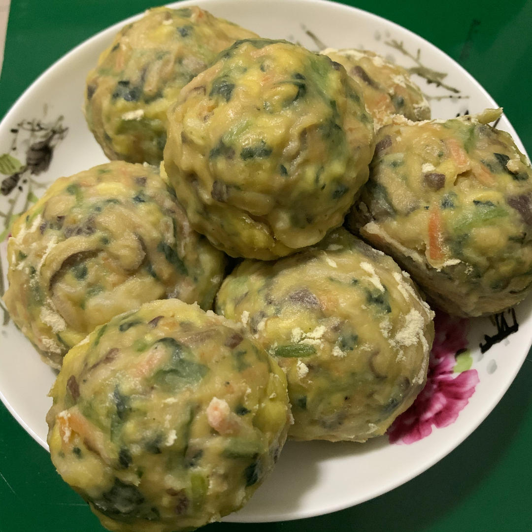 减肥晚餐菜团子
