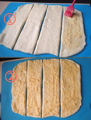 椰蓉炼乳面包--口感极好   #皮黑森林#的做法 步骤12