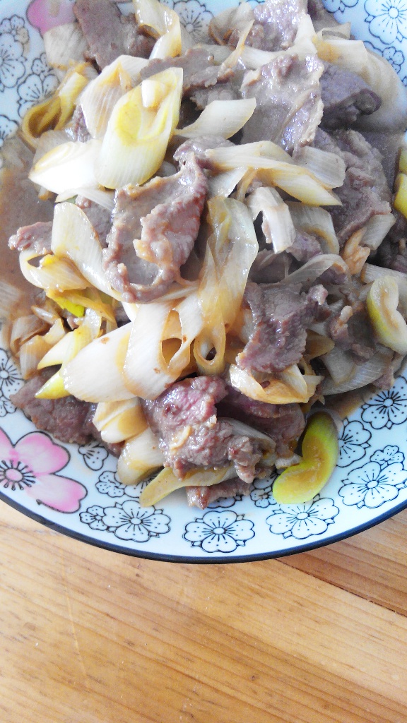 葱爆牛肉