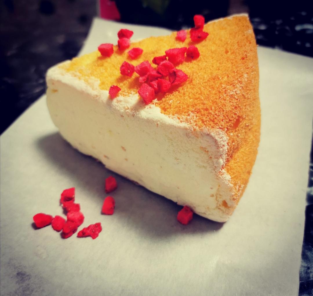🔥口感细腻丰富，制作简单—日式冰乳酪戚风蛋糕