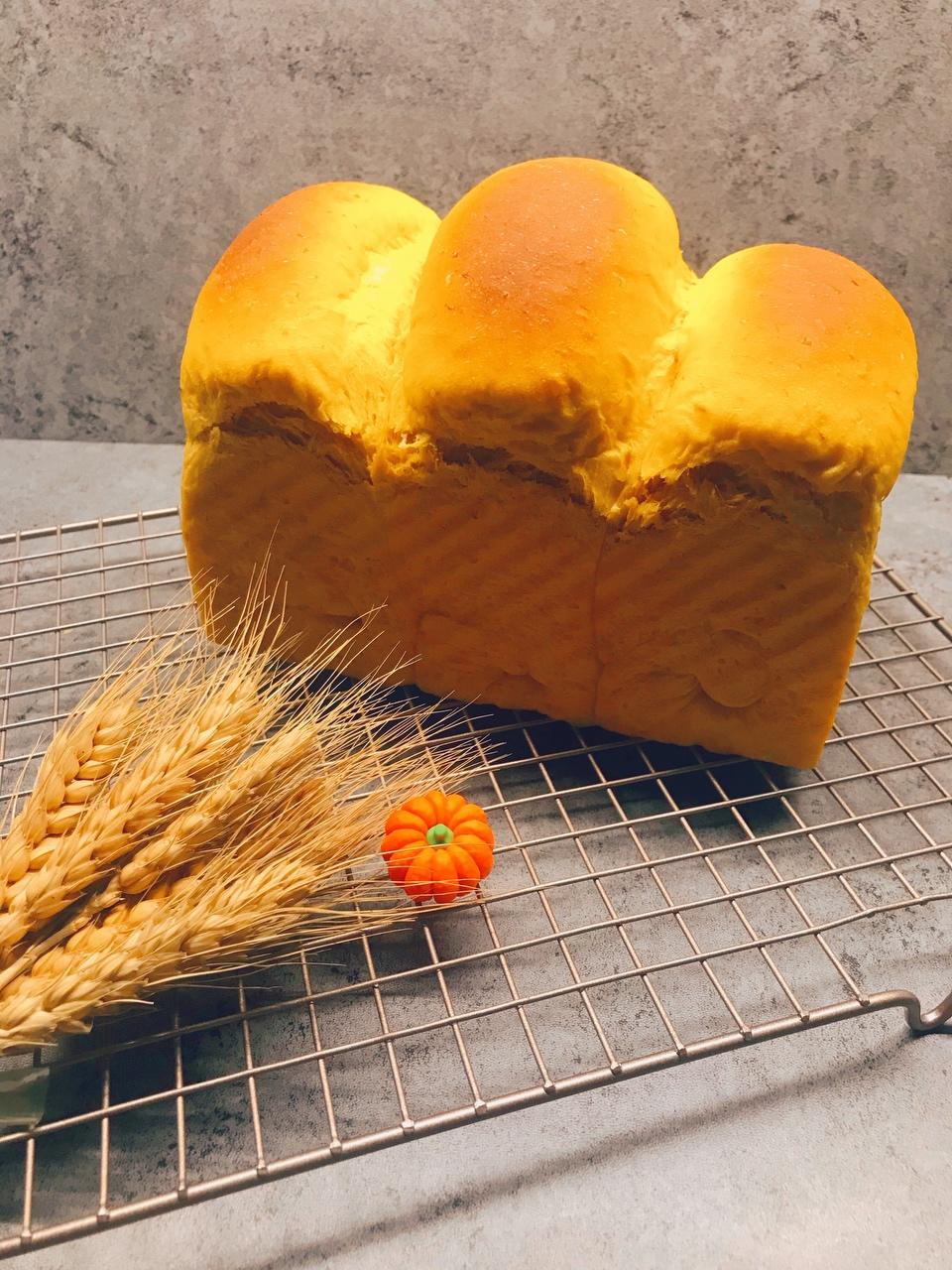 南瓜吐司的做法