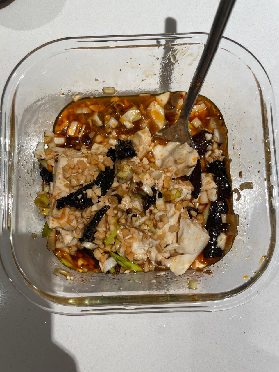 好吃的凉拌内酯豆腐