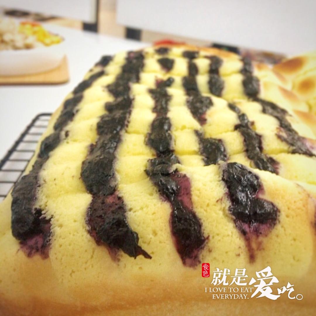 蓝莓控吃完会上瘾的蓝莓面包