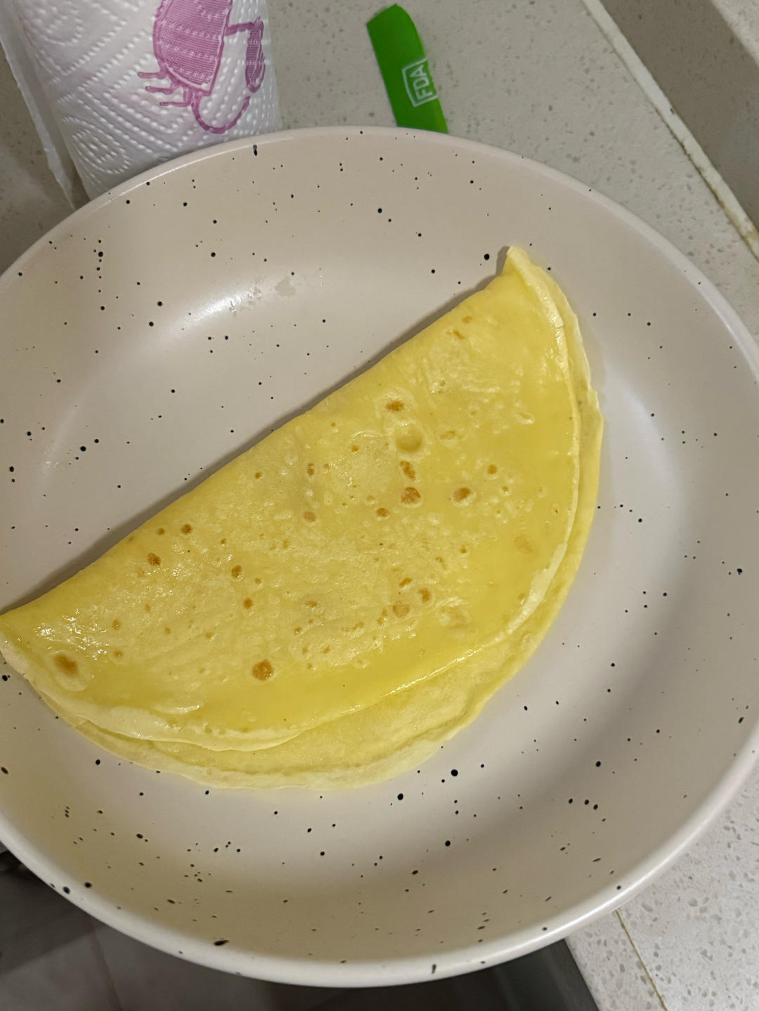 简单快手蔬菜鸡蛋煎饼