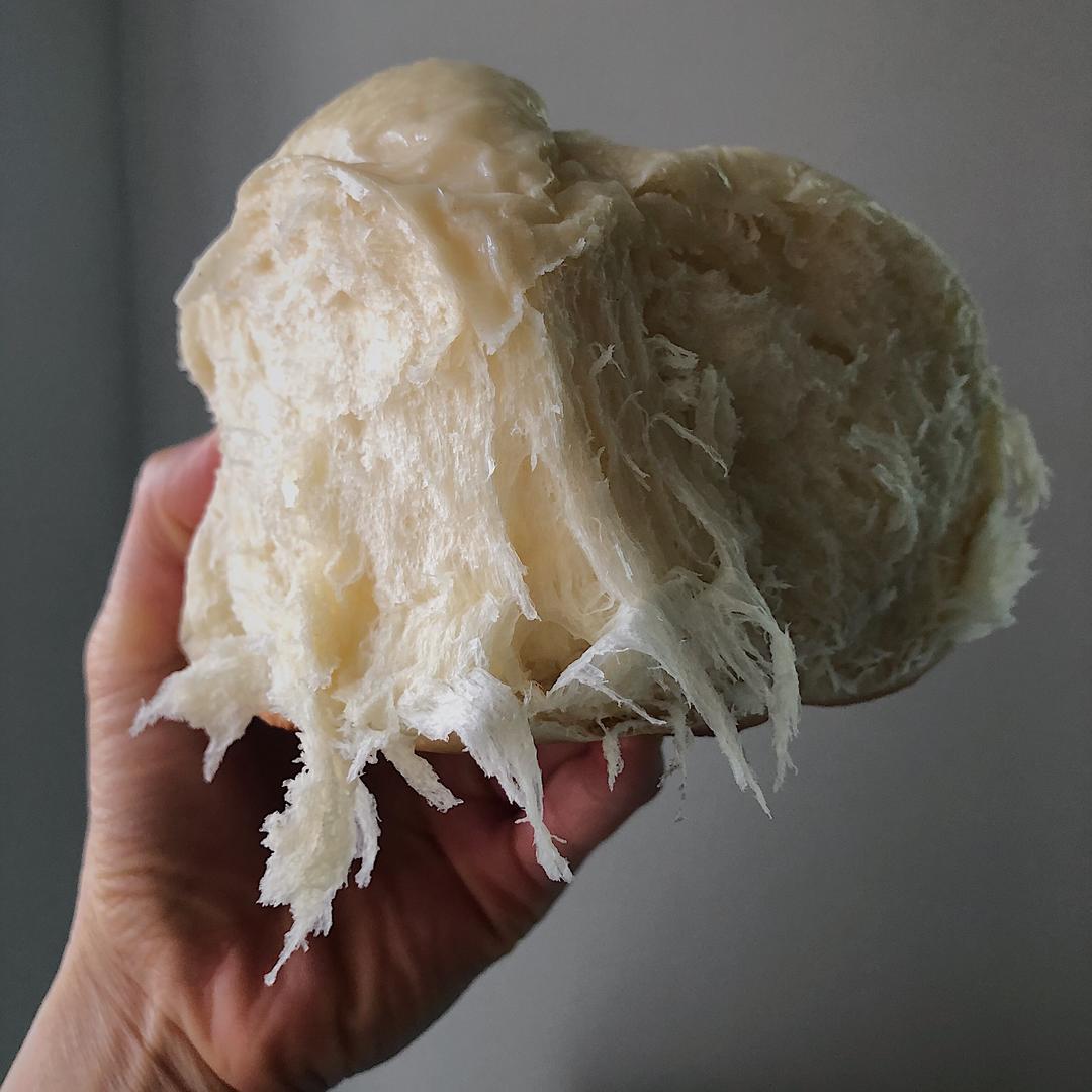纯奶手撕吐司的做法 步骤1