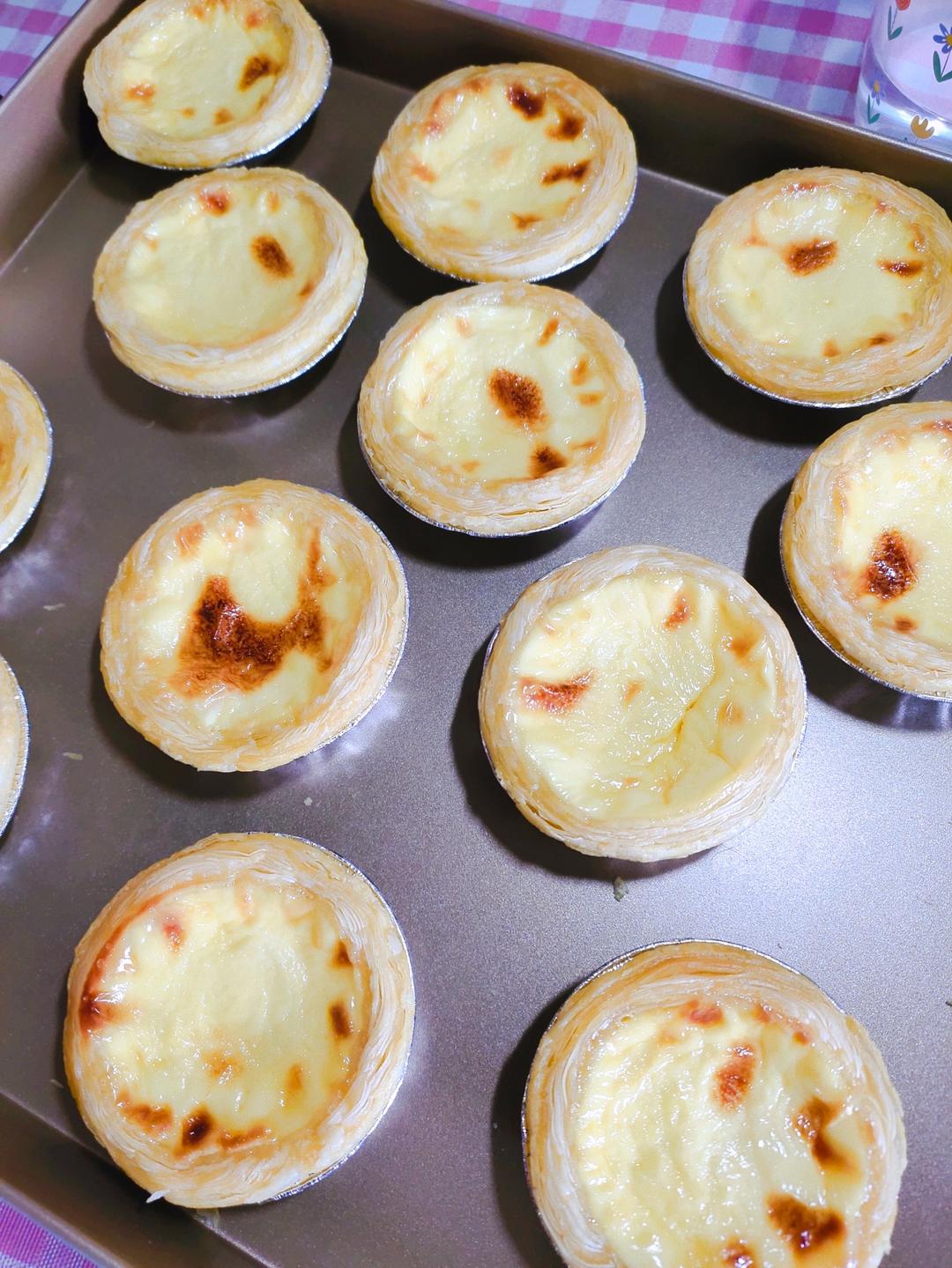 最好吃的葡式蛋挞，一口即沦陷……