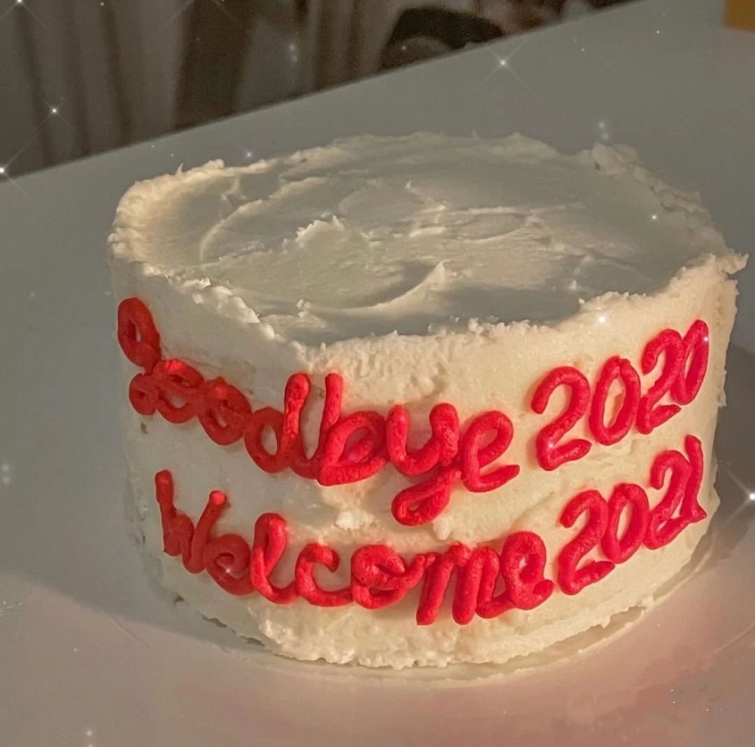 2021新年蛋糕🎉跨年蛋糕集锦的做法 步骤12