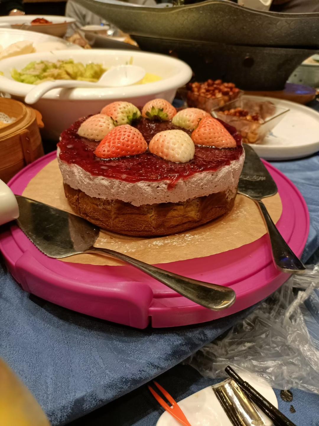 树莓开心果巴斯克🍰/芝士蛋糕