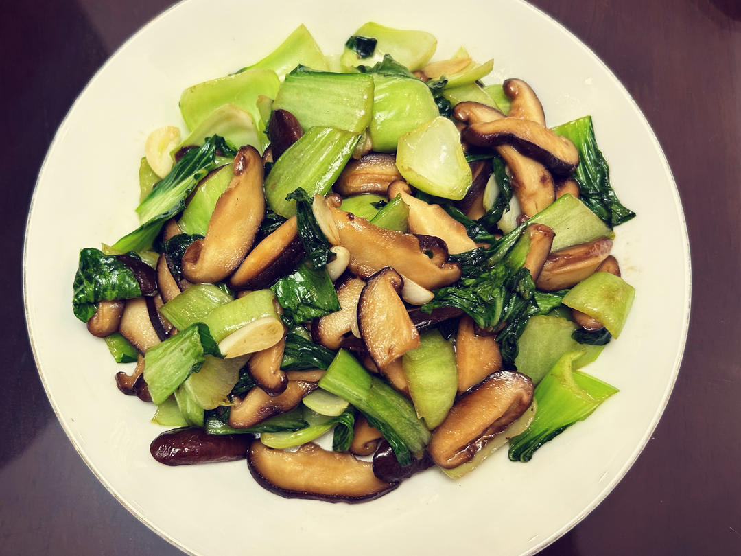 香菇油菜（简单快手）
