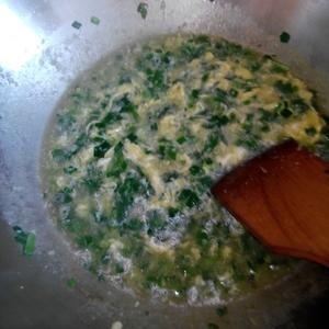 韭菜鸡蛋打卤面的做法 步骤7