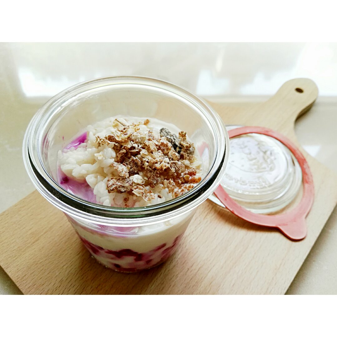 酒酿酸奶parfait