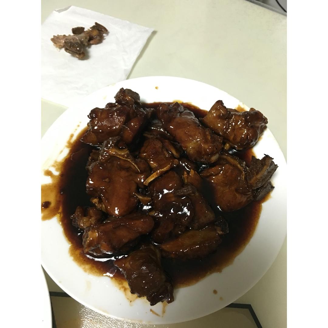 懒人版糖醋排骨