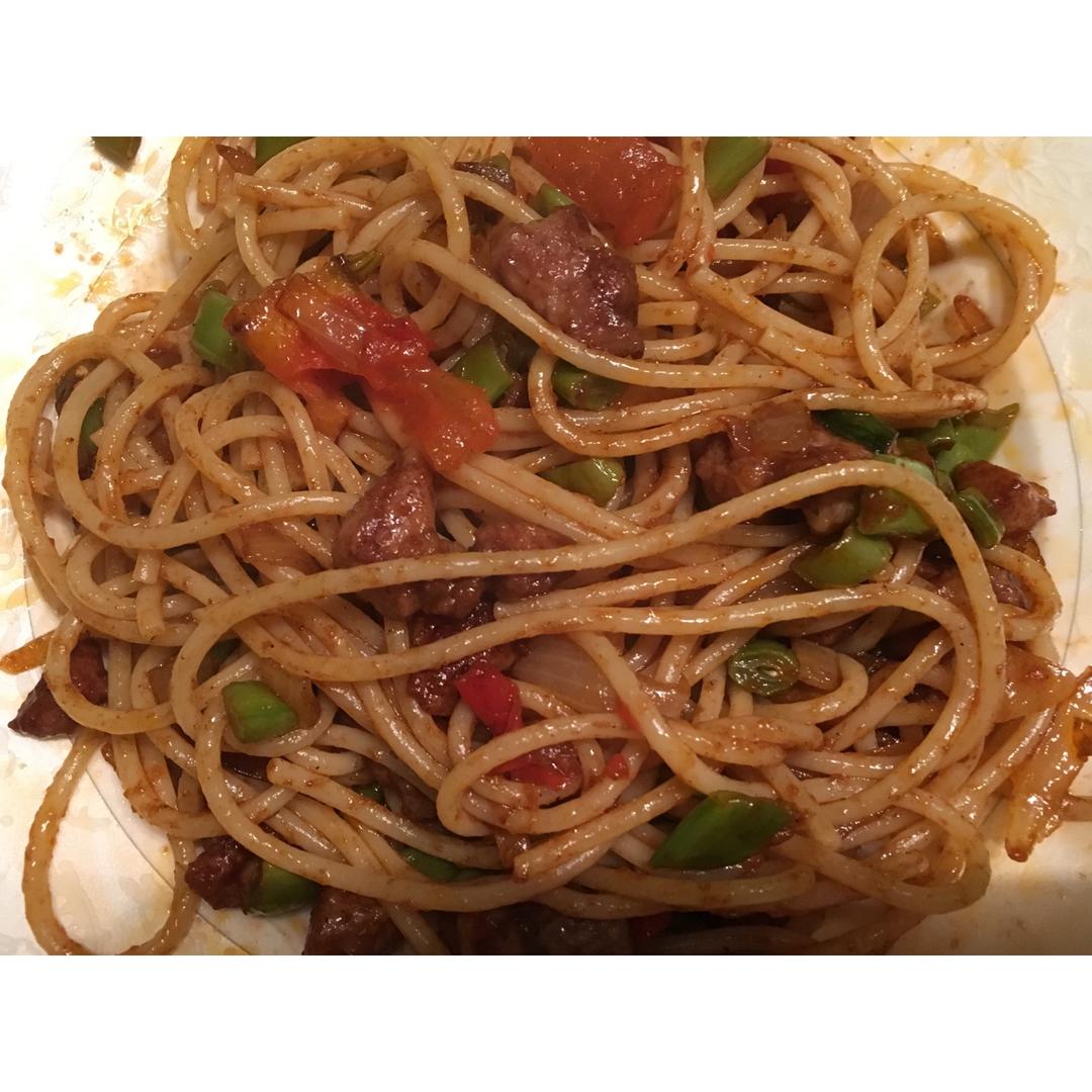 番茄肉酱意面