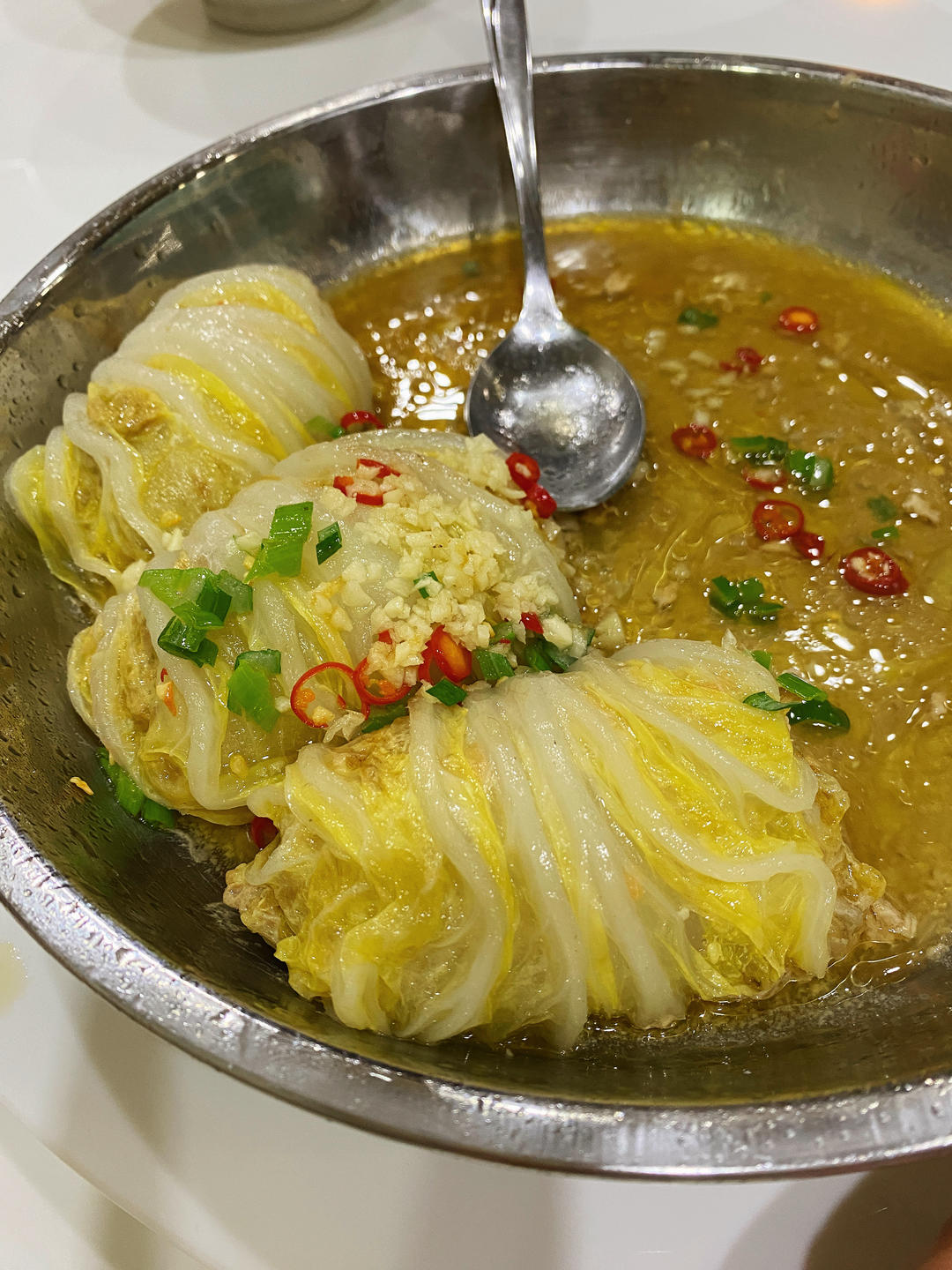 年夜饭家宴聚会必备的一道菜丨白菜肉沫卷