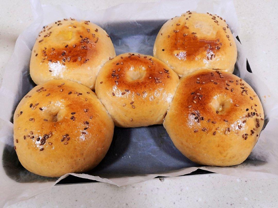 红糖豆沙面包（波兰种）