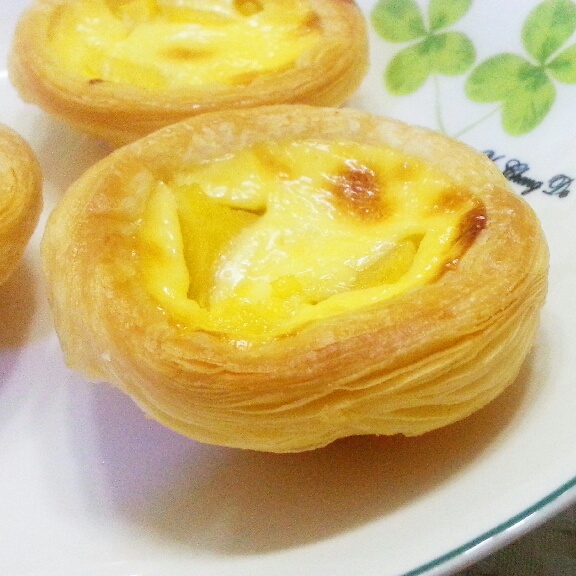 我不咬人做的菠萝蛋挞