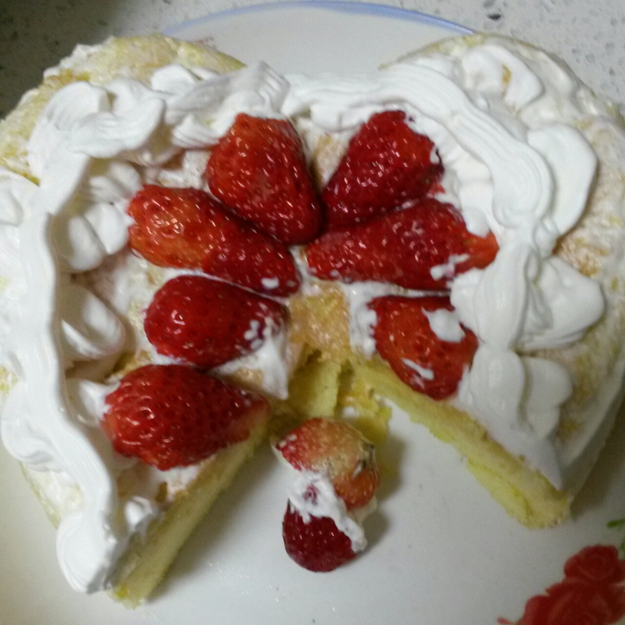 8寸戚风蛋糕（改良君之配方）#皮黑森林#