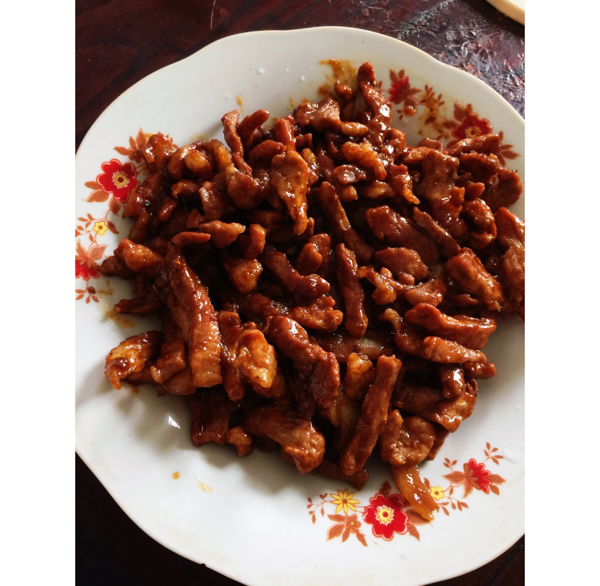 京酱肉丝