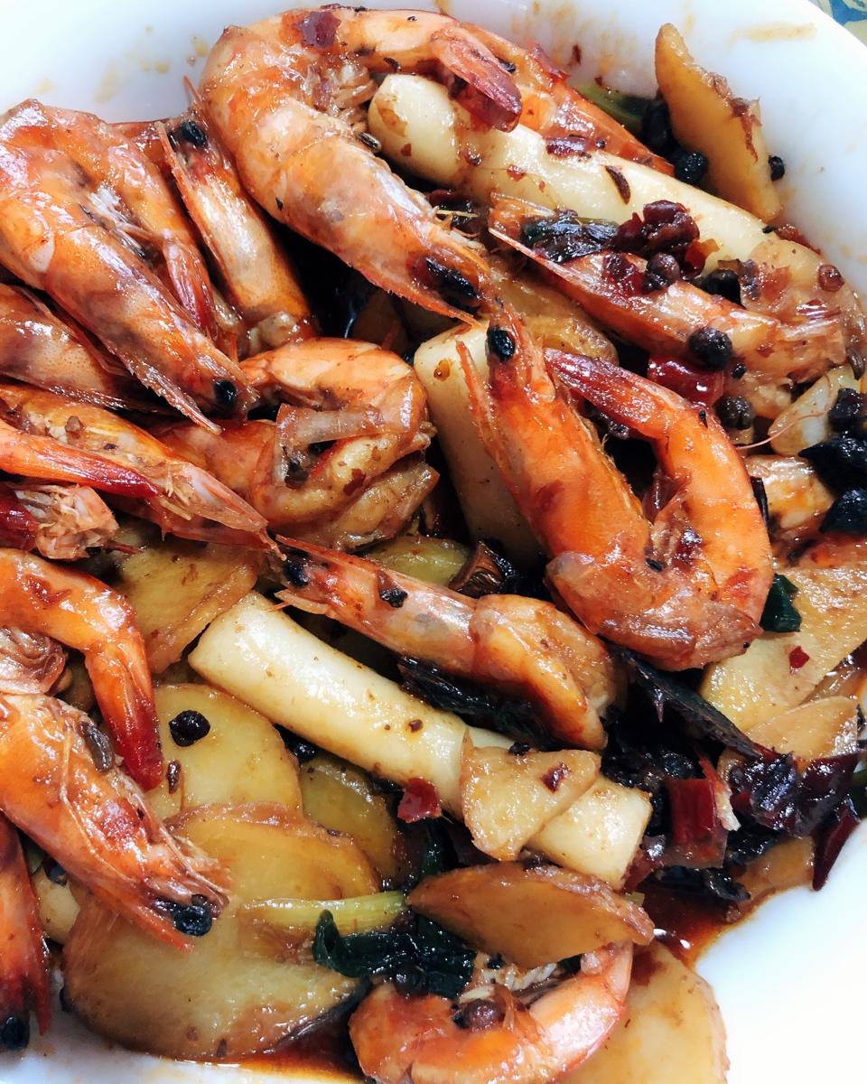 阿田大虾 虾火锅