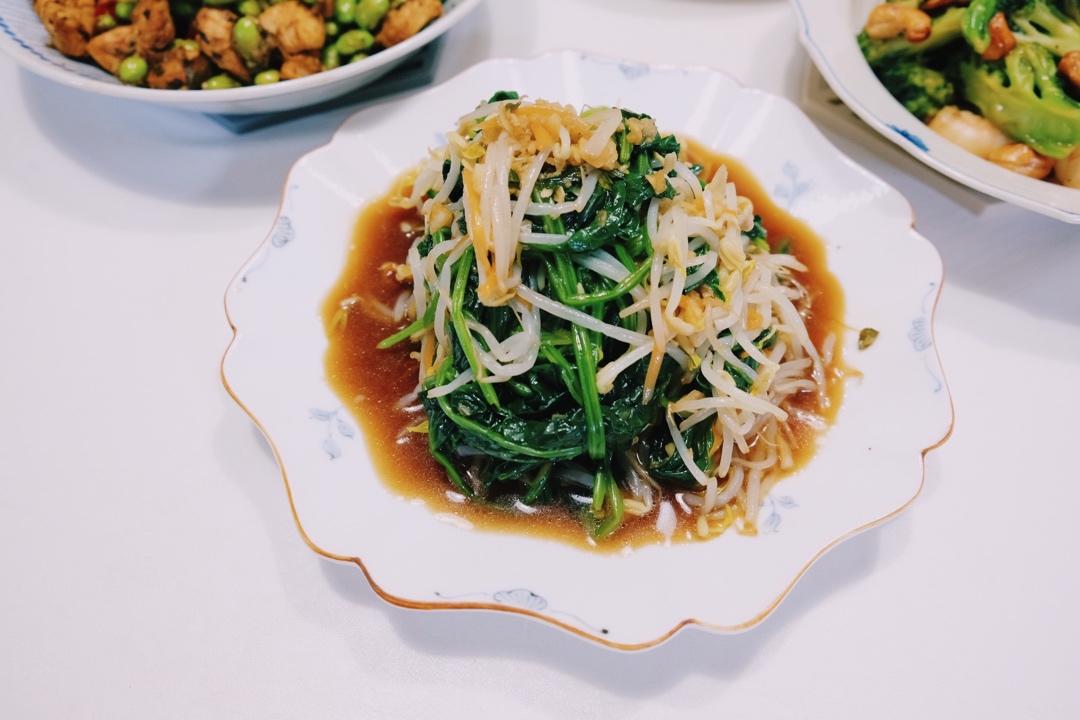 凉拌豆芽